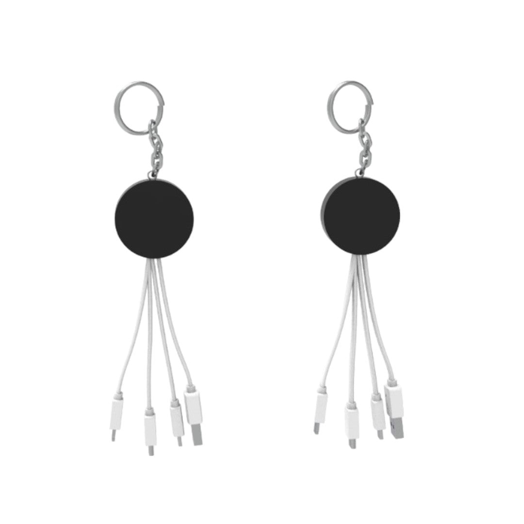 Charging Cable Key Chain (Black)