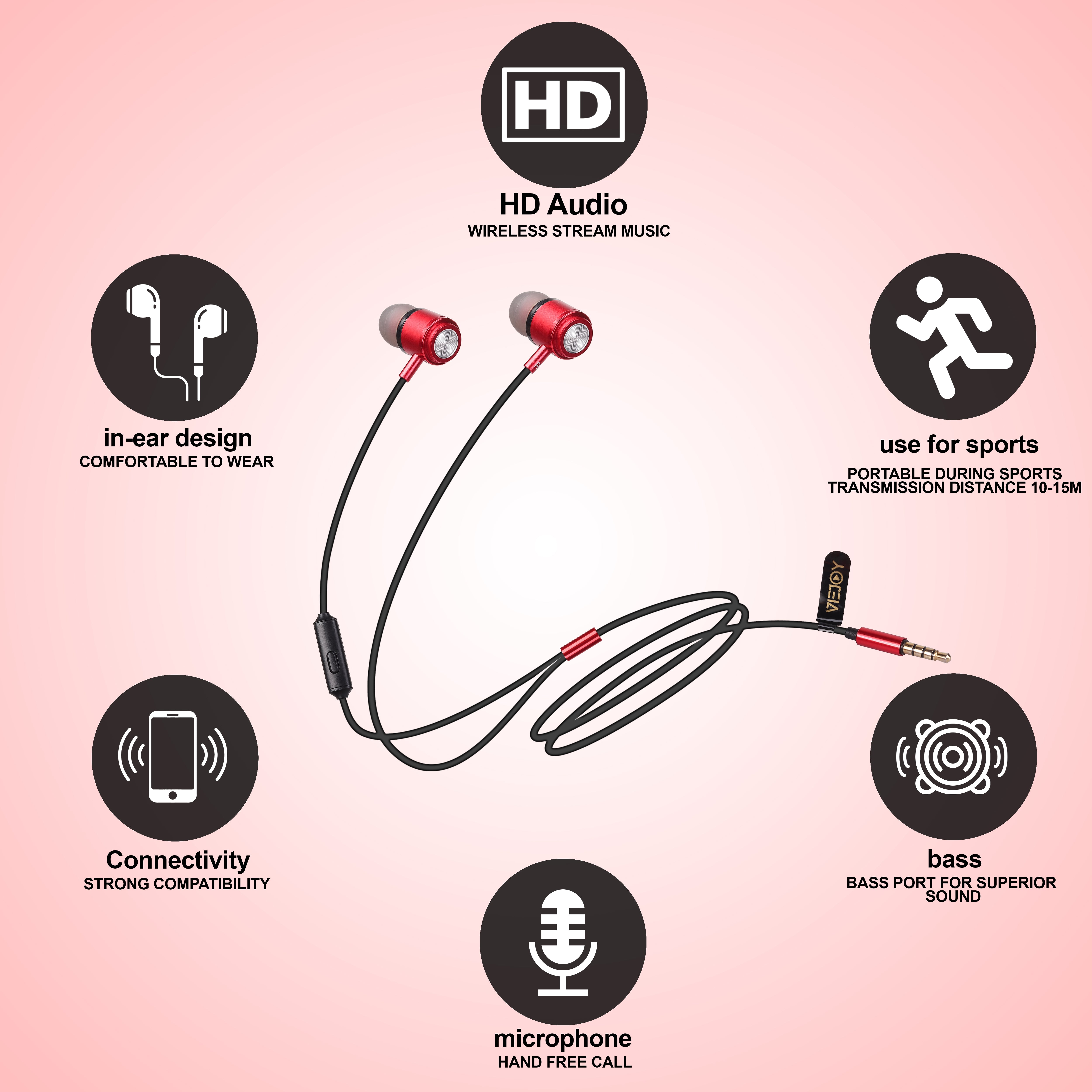 Metallic GCD-680 Earphone